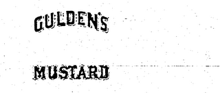 GULDEN'S MUSTARD