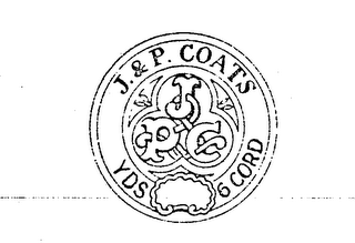 J. & P. COATS JPC YDS 6 CORD