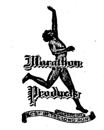 MARATHON PRODUCTS BEST IN THE LONG RUN