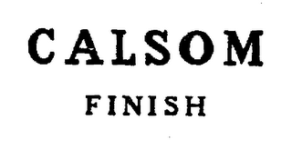 CALSOM FINISH