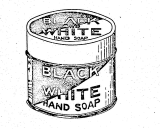 BLACK AND WHITE HAND SOAP