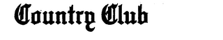 COUNTRY CLUB