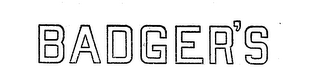 BADGER'S