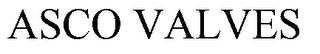 ASCO VALVES