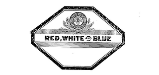 PABST MILWAUKEE RED, WHITE AND BLUE