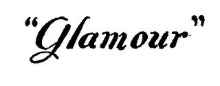 "GLAMOUR"