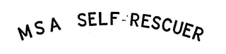 MSA SELF-RESCUER