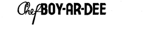 CHEF BOY-AR-DEE