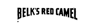 BELK'S RED CAMEL
