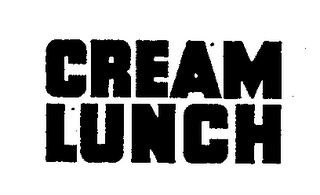 CREAM LUNCH