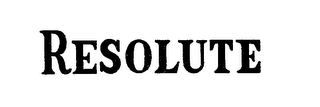 RESOLUTE