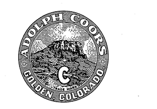 C ADOLPH COORS GOLDEN, COLORADO