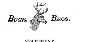 BUCK BROS.
