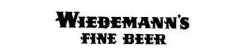WIEDEMANN'S FINE BEER