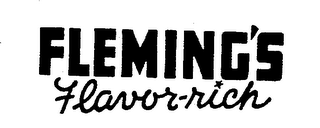 FLEMING'S FLAVOR RICH