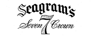 SEAGRAM'S SEVEN 7 CROWN