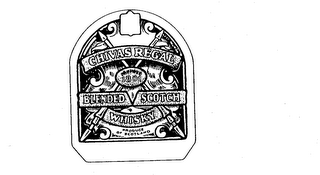 CHIVAS REGAL BLENDED SCOTCH WHISKEY PRODUCE OF SCOTLAND FOUNDED 1801