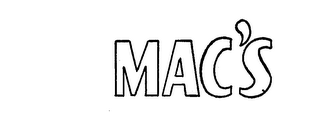 MAC'S