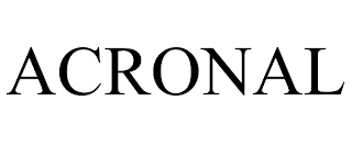 ACRONAL