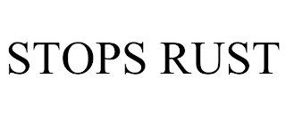 STOPS RUST