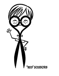 "RED" SCISSORS