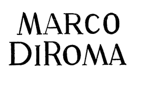MARCO DIROMA
