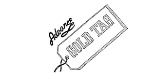 ADVANCE GOLD TAG