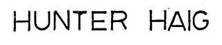 HUNTER HAIG