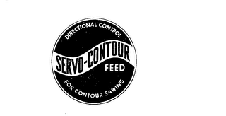 SERVO-CONTOUR FEED DIRECTIONAL CONTROL FOR CONTOUR SAWING