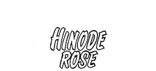 HINODE ROSE