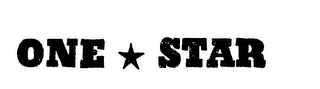ONE STAR
