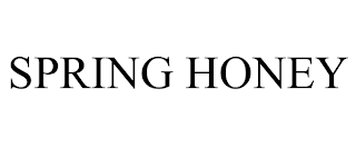 SPRING HONEY