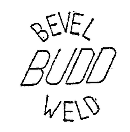 BEVEL BUDD WELD 