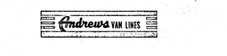 ANDREWS VAN LINES