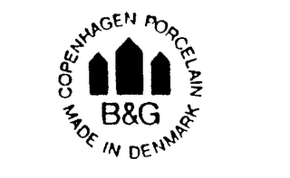 B&G COPENHAGEN PORCELAIN MADE IN DENMARK