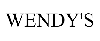 WENDY'S