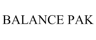 BALANCE PAK