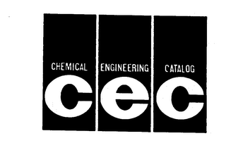 CEC CHEMICAL ENGINEERING CATALOG