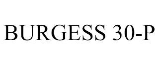 BURGESS 30-P