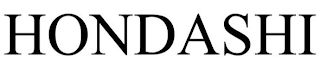 HONDASHI
