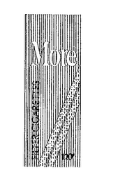MORE FILTER CIGARETTES 120S