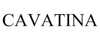 CAVATINA