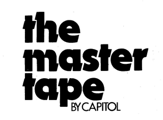 THE MASTER TAPE BY CAPITOL