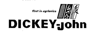 FIRST IN AGRIONICS DICKEY-JOHN