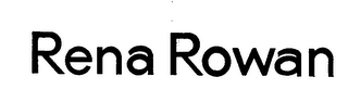 RENA ROWAN