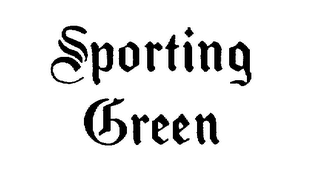 SPORTING GREEN
