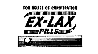 EX-LAX PILLS FOR RELIEF OF CONSTIPATION