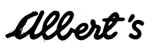 ALBERT'S