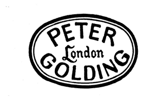 PETER LONDON GOLDING 
