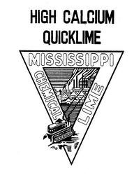 MISSISSIPPI CHEMICAL QUICKLIME HIGH CALCIUM QUICKLIME